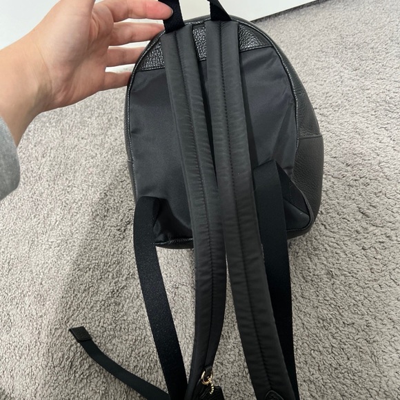 COACH Mini Charlie Backpack in Pebble Leather - Picture 5 of 12